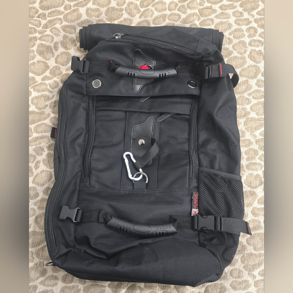 Black Tactical Backpack - image 1